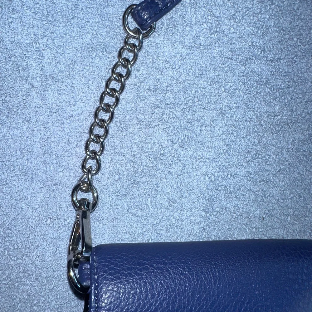 NWOT Nine West Navy Blue Crossbody/Clutch Purse Handbag